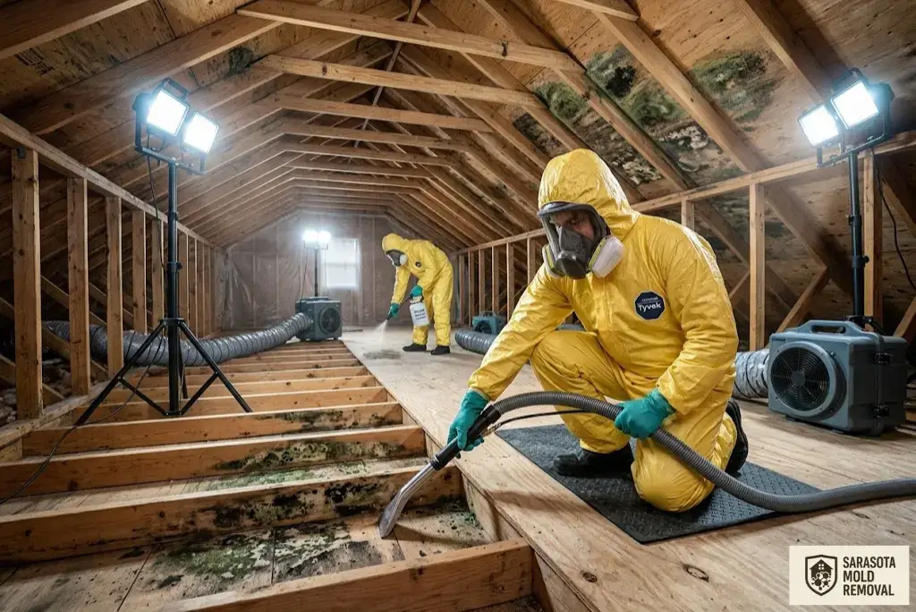 commercial Attic Mold Removal sarasota fl