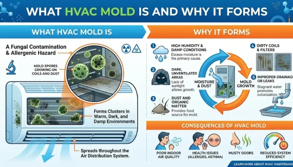 What HVAC Mold Is and Why It Forms